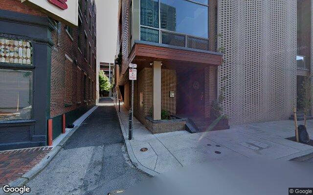 Street view of 117 Walnut St