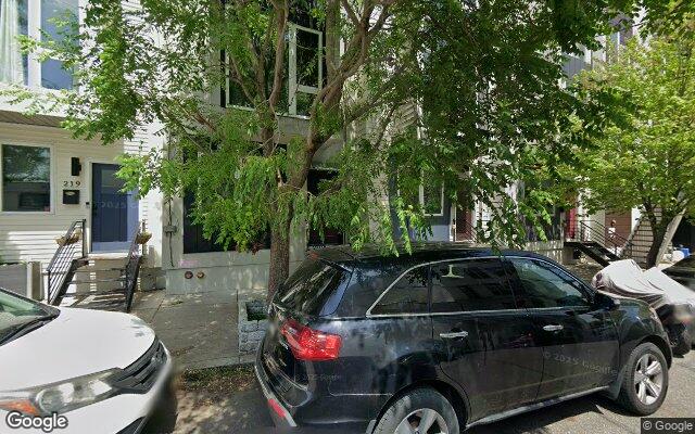 Street view of 215 Green St
