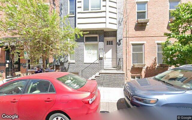 Street view of 215 W George St