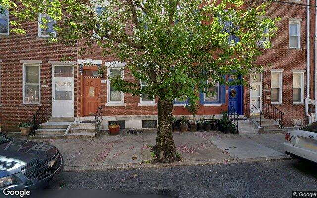 Street view of 1128 Mount Vernon St