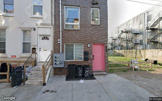 Street view of 1705 N Gratz St