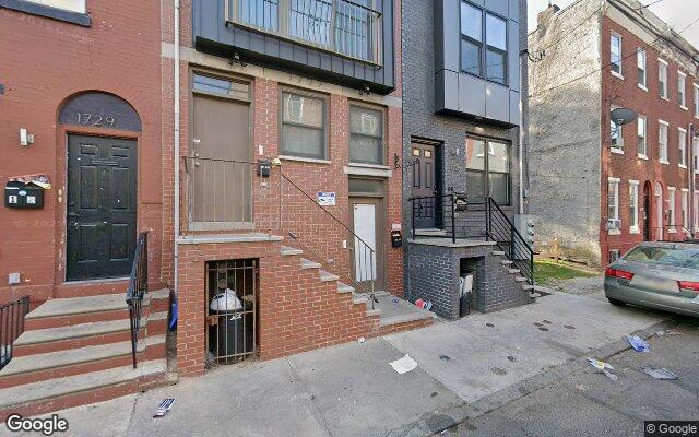 Street view of 1725 N Gratz St