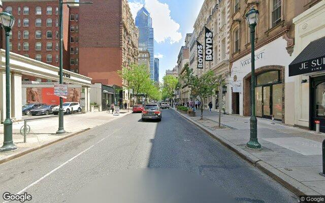 Street view of 1831-33 Chestnut St