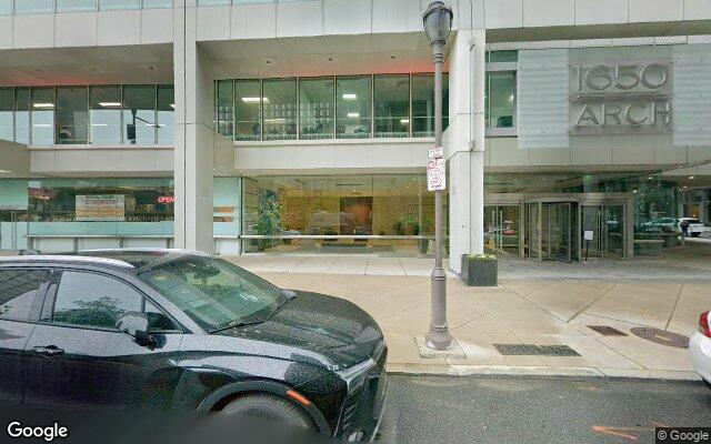 Street view of 1622-50 Arch St