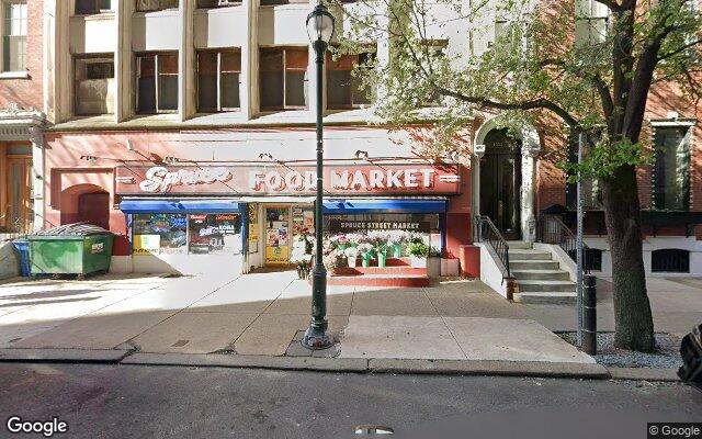 Street view of 1523-25 Spruce St